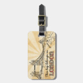 London Bagagelabel Bag Label (Voorkant verticaal)