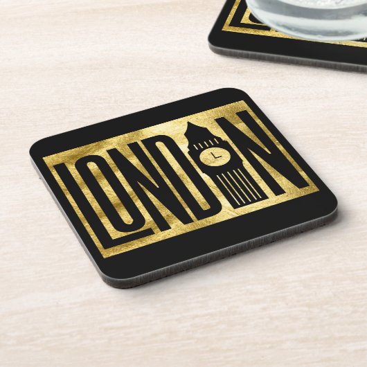 LONDON BIER ONDERZETTER (Linkerzijde)