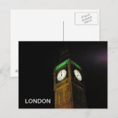 LONDON BIG BEN BRIEFKAART (Voorkant / Achterkant)