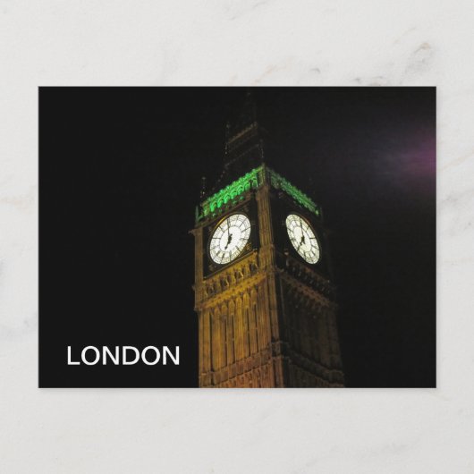 LONDON BIG BEN BRIEFKAART (Voorkant)