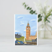 London Big Ben Briefkaart (Staand voorkant)