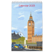 London Big Ben Calendar 2023 (3) Kalender (Hoes)