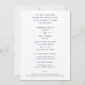 London Big Ben Colorful Cityscape Wedding Couple Kaart (Achterkant)