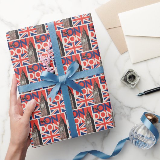 London Big Ben | Engeland Cadeaupapier (Geschenken)