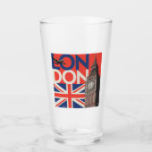London Big Ben | Engeland Glas (Voorkant)