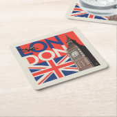 London Big Ben | Engeland Kartonnen Onderzetters (Schuin)