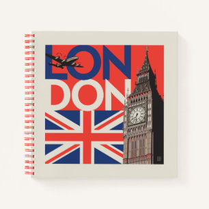 London Big Ben   Engeland Notitieboek