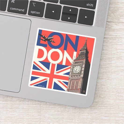 London Big Ben | Engeland Sticker (Detail)