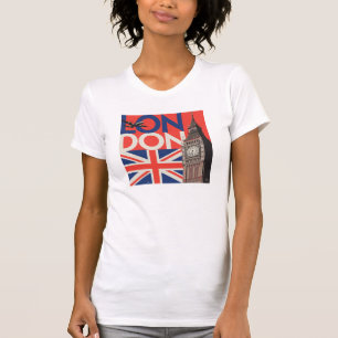 London Big Ben Engeland T-shirt