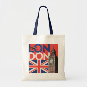 London Big Ben Engeland Tote Bag
