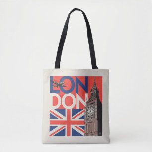 London Big Ben Engeland Tote Bag