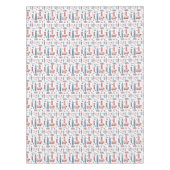 London Big Ben English Flag England pictogram Rect Tafelkleed (Voorkant)