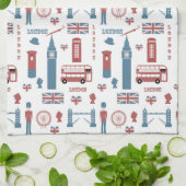 London Big Ben English Flag Kitchen Towel Theedoek (Gevouwen)