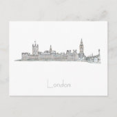 London Big Ben Great Britain Architecture Briefkaa Briefkaart (Voorkant)