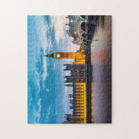London Big Ben Houses of Parliament Skyline Legpuzzel (Verticaal)