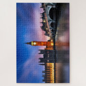 London Big Ben Houses of Parliament Sunset Legpuzzel (Verticaal)