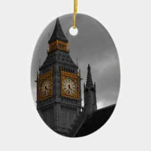 London Big Ben Keramisch Ornament