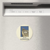 London Big Ben Magneet (Insitu (Vaatwasser))