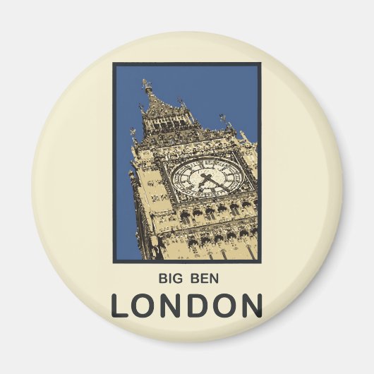 London Big Ben Magneet (Voorkant)