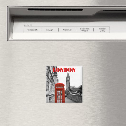 London BIG BEN Magneet (Insitu (Vaatwasser))