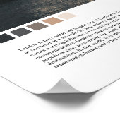 London Big Ben Minimalist Wall Art Poster (Hoek)