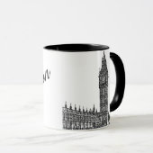 London ~ Big Ben Mok (Voorkant rechts)