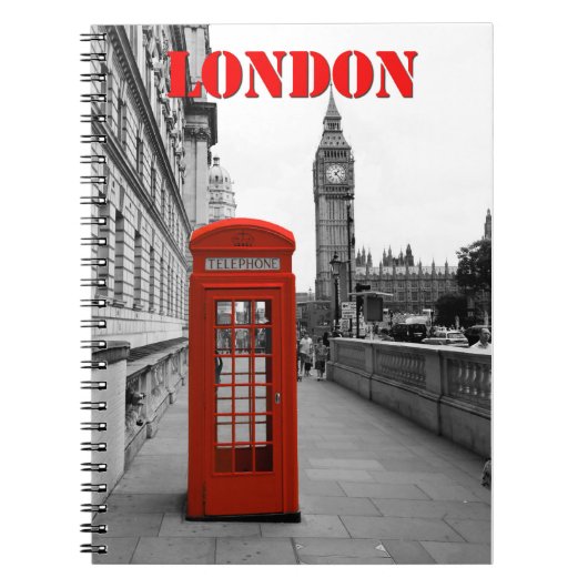 London BIG BEN Notitieboek (Voorkant)