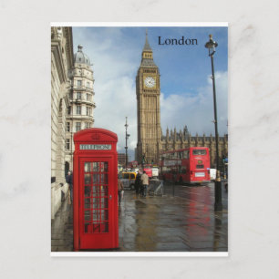 London Big Ben Phone box (van St.K. Briefkaart