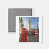 London Big Ben Phone box (van St.K. Magneet (Voorkant / Achterkant)