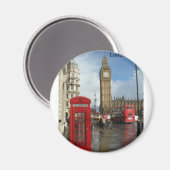 London Big Ben Phone box (van St.K. Magneet (Voorkant / Achterkant)