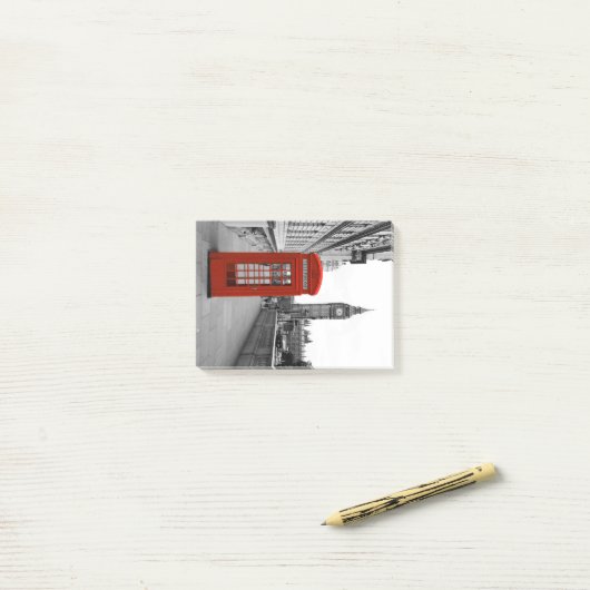 London BIG BEN Post-it® Notes (Op bureau)