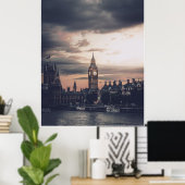 London Big Ben Poster (Thuiskantoor)