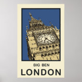 London Big Ben Poster (Voorkant)