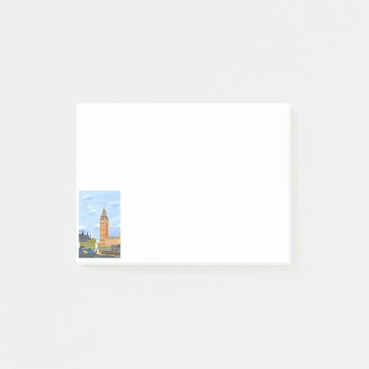 London Big Ben schrijft Post-it® Notes (Voorkant)
