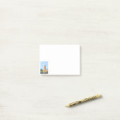 London Big Ben schrijft Post-it® Notes (Op bureau)