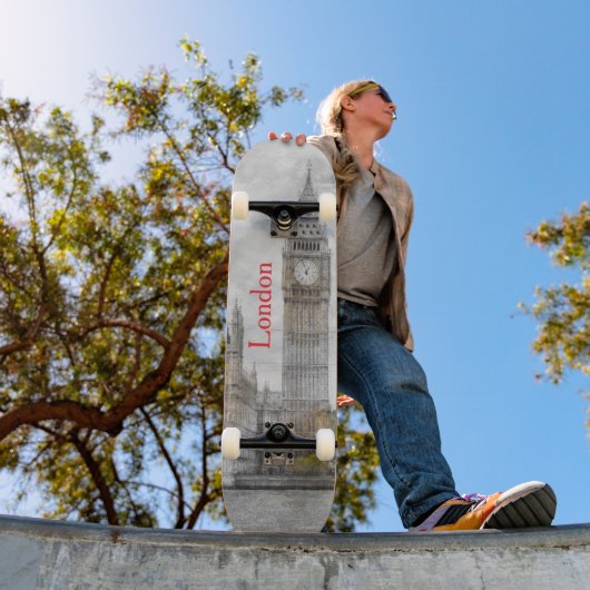 London Big Ben Skateboard – Urban Street Style (Buiten 1)