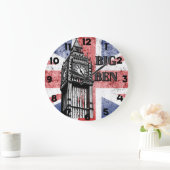 London Big Ben Union Jack Grote Klok (Huis)