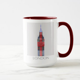 London Big Ben Union Jack Mok