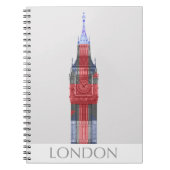 London Big Ben Union Jack Notitieboek (Voorkant)