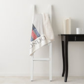 London Big Ben Union Jack Sherpa Deken (In situ)