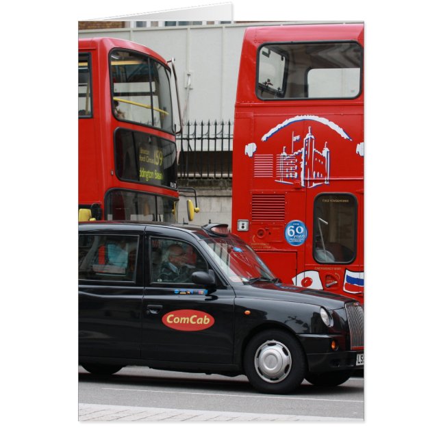 London Black Cab Taxi (Voorkant)