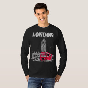 London Black Modern England Verenigd Koninkrijk T-shirt
