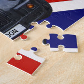 London Black Taxi Cab Legpuzzel (Zijkant)