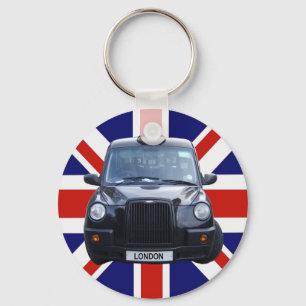 London Black Taxi Cab Sleutelhanger
