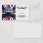 London Black Taxi Cab Visitekaartje (Voorkant / Achterkant)