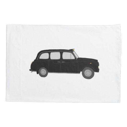 London Black Taxi Kussensloop (Achterkant)