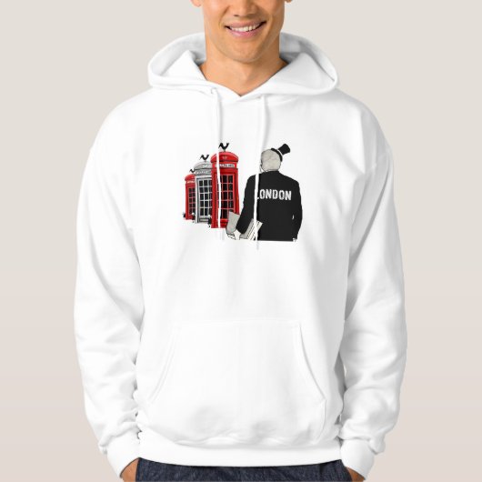 London Booths Hoodie (Voorkant)