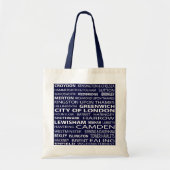 London Boroughs Tote Bag (Voorkant)