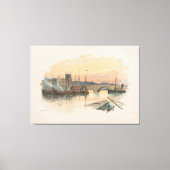 London Bridge (1895) Canvas Afdruk (Voorkant)
