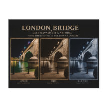 London Bridge 3 foto Ansichtkaart